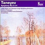 MARBECKS COLLECTABLE: Taneyev: Symphony No. 2 & 4 cover
