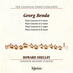 Benda: Piano Concertos cover