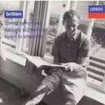 MARBECKS COLLECTABLE: Britten: Spring Symphony / Cantata Academica / Hymn to St Cecilia cover