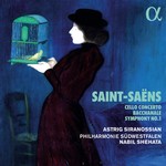Saint-Saëns: Cello Concerto, Bacchanale & Symphony No. 1 cover