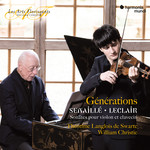 Senaillé/Leclair: "Générations" - Sonatas for Violin and Harpsichord cover