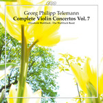 Telemann: Complete Violin Concertos Vol. 7 cover