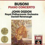 MARBECKS COLLECTABLE: Busoni: Concerto for piano, orchestra & male chorus, Op.39 cover