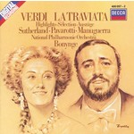MARBECKS COLLECTABLE: Verdi: La Traviata (Highlights from the 1981 recording) cover