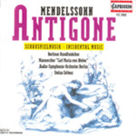 MARBECKS COLLECTABLE: Mendelssohn: Antigone, Op. 55 cover