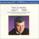 MARBECKS COLLECTABLE: Van Cliburn - Mozart, Barber & Debussy cover