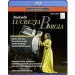 Donizetti: Lucrezia Borgia (complete opera recorded in 2019) BLU-RAY cover