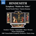 Hindemith: Nusch-Nuschi-Tänze / Sancta Susanna / Symphony, "Mathis der Maler" cover