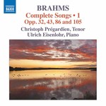 Brahms: Complete Songs Vol.1 cover