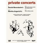 Private Concerts at Daniel Barenboim's and At Martha Argerich's cover