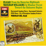 MARBECKS COLLECTABLE: Elgar: From the Bavarian Highlands / Vaughan Willams: In Windsor Forest / Towards tthe Unknown Region cover