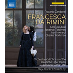 Zandonai: Francesca da Rimini (complete opera recorded in 2021) BLU-RAY cover