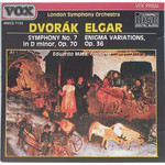 MARBECKS COLLECTABLE: Dvorak: Symphony No.7 in D minor / Elgar: Enigma Variations Op.36 cover