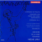 MARBECKS COLLECTABLE: Stravinsky: Symphony of Psalms / Symphony in C / Concerto for Piano and Wind Instruments cover