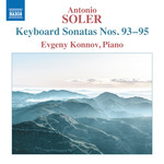 Soler: Keyboard Sonatas Nos. 93-95 cover