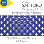 Santoro: Symphonies,, Vol. 1 - Nos. 5 and 7 cover