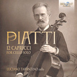 Piatti: 12 Capricci for Cello Solo cover