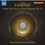 Taneyev: String Trio, Op. 31 / Piano Quartet, Op. 20 cover