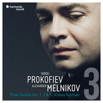 Prokofiev: Piano Sonatas nos. 1, 3 & 5 - Visions fugitives cover