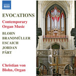 Evocations - Contemporary Organ Music cover