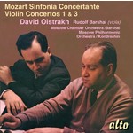 Mozart: Sinfonia Concertante K364 Violin Concertos No.1 K207 & No.3 K216 cover