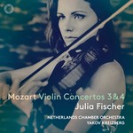 Mozart: Violin Concertos 3 & 4 (stereo re-release) cover