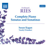 Ries: Complete Piano Sonatas & Sonatinas cover