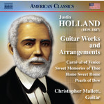 Holland: Guitar Works and Arrangements cover