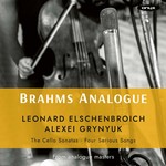 Brahms Analogue: Cello Sonatas Nos. 1 & 2, Four Serious Songs cover