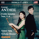 Antheil: Violin Sonatas Nos. 1 - 4 cover