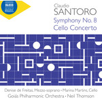 Santoro: Cello Concerto / Symphony No. 8 / Três Abstrações cover