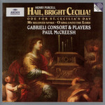 MARBECKS COLLECTABLE: Purcell: Hail! Bright Cecilia (Ode for St Cecilia's Day 1692) cover