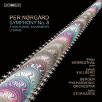 Nørgård: Three Nocturnal Movements / Symphony No. 8 / Lysning cover