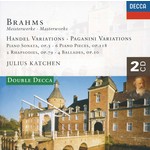 MARBECKS COLELCTABLE: Brahms Masterworks - Handel Variations / Paganini Variations / 6 piano pieces / etc cover