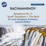 Rachmaninov: Symphony No. 3 In A Minor, Op. 44 / Youth Symphony In D Minor / Rock, Fantasy for Orchestra, Op. 7 cover