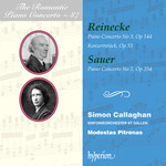 Reinecke & Sauer: Piano Concertos cover