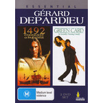 Essential Gérard Depardieu: 1492 Conquest of Paradise & Green Card cover