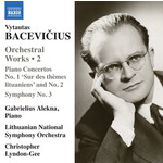 Bacevicius: Orchestral Works Vol 2 cover