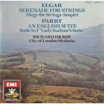 MARBECKS COLLECTABLE: Elgar: Serenade for Strings / Parry: An English Suite cover