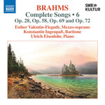 Brahms: Complete Songs, Vol. 6 cover