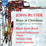 Rutter: Brass at Christmas cover