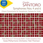 Santoro: Symphonies Nos. 4 & 6 cover