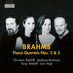 Johannes Brahms: Piano Quartets Nos. 2 & 3 cover