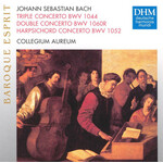 MARBECKS COLLECTABLE: Bach: Triple Concerto / Double Concerto / Harpsichord Concerto cover