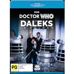 Doctor Who: Daleks In Colour (2 Disc Blu-ray Set) cover