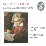 Beethoven: String Quartet, No 10, Op.74 / String Quartet, No 7, Op.59 No 1 cover