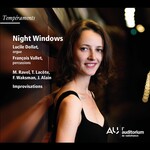 Night Windows: Ravel, Lacôte, Waksman & Alain cover