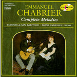MARBECKS COLLECTABLE: Chabrier: Complete Melodies cover