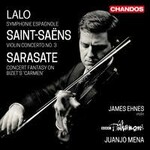 Lalo / Saint-Saens / Sarasate: Music for violin and orchestra cover