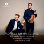 B Adams - Midsummer Music / Barber - Violin Concerto / D Conte - Sinfonietta cover